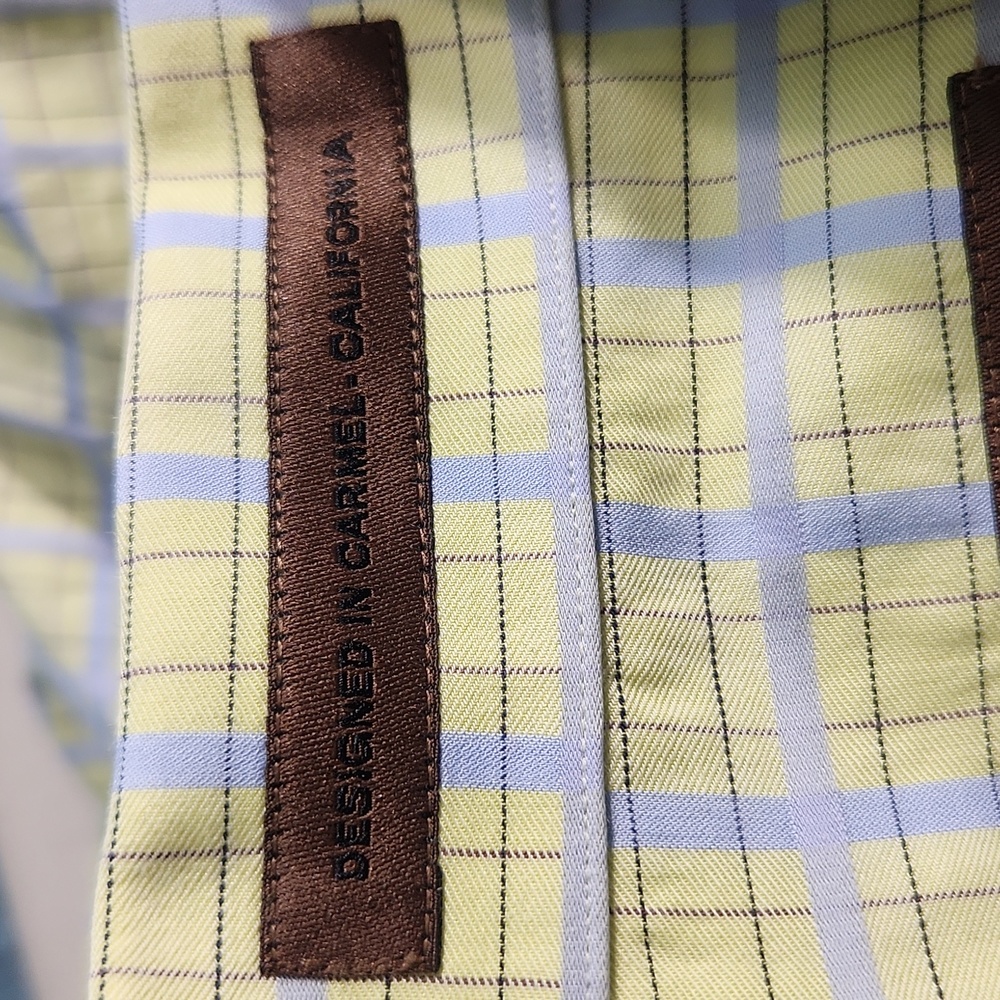 Robert Talbott Long Sleeve Button Down Shirt Wind… - image 7